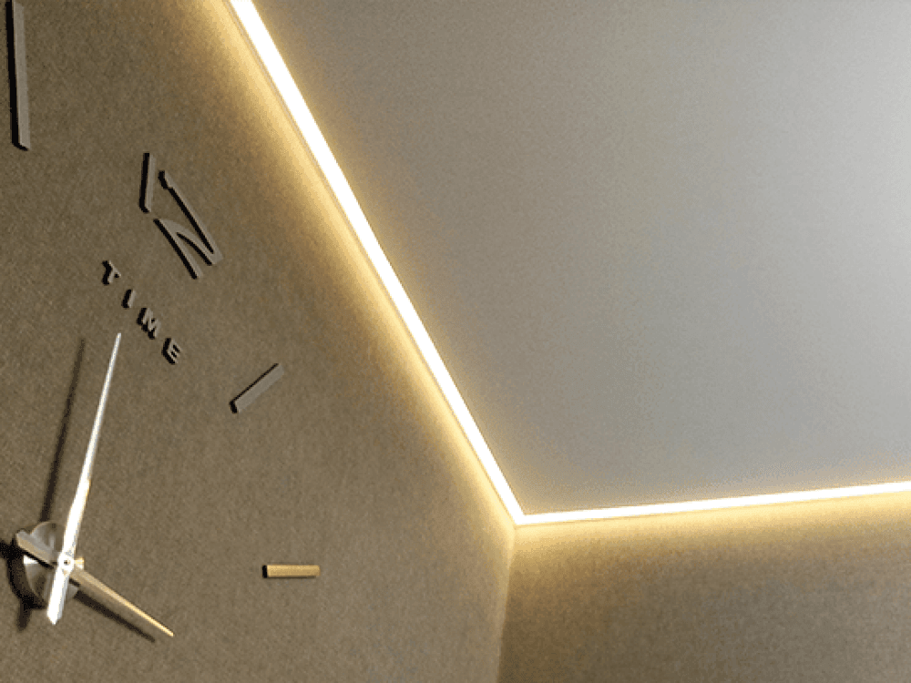 Griesti Ar Iebūvētu LED Apgaismojumu